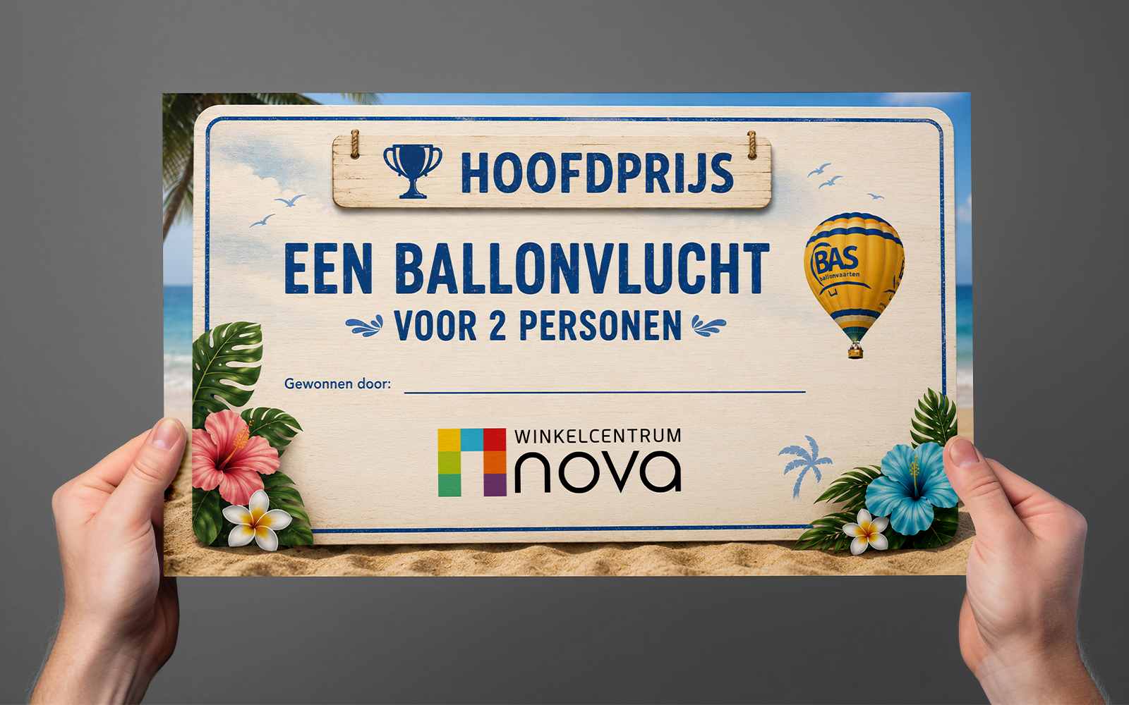 Cheque Zomer Spaaractie