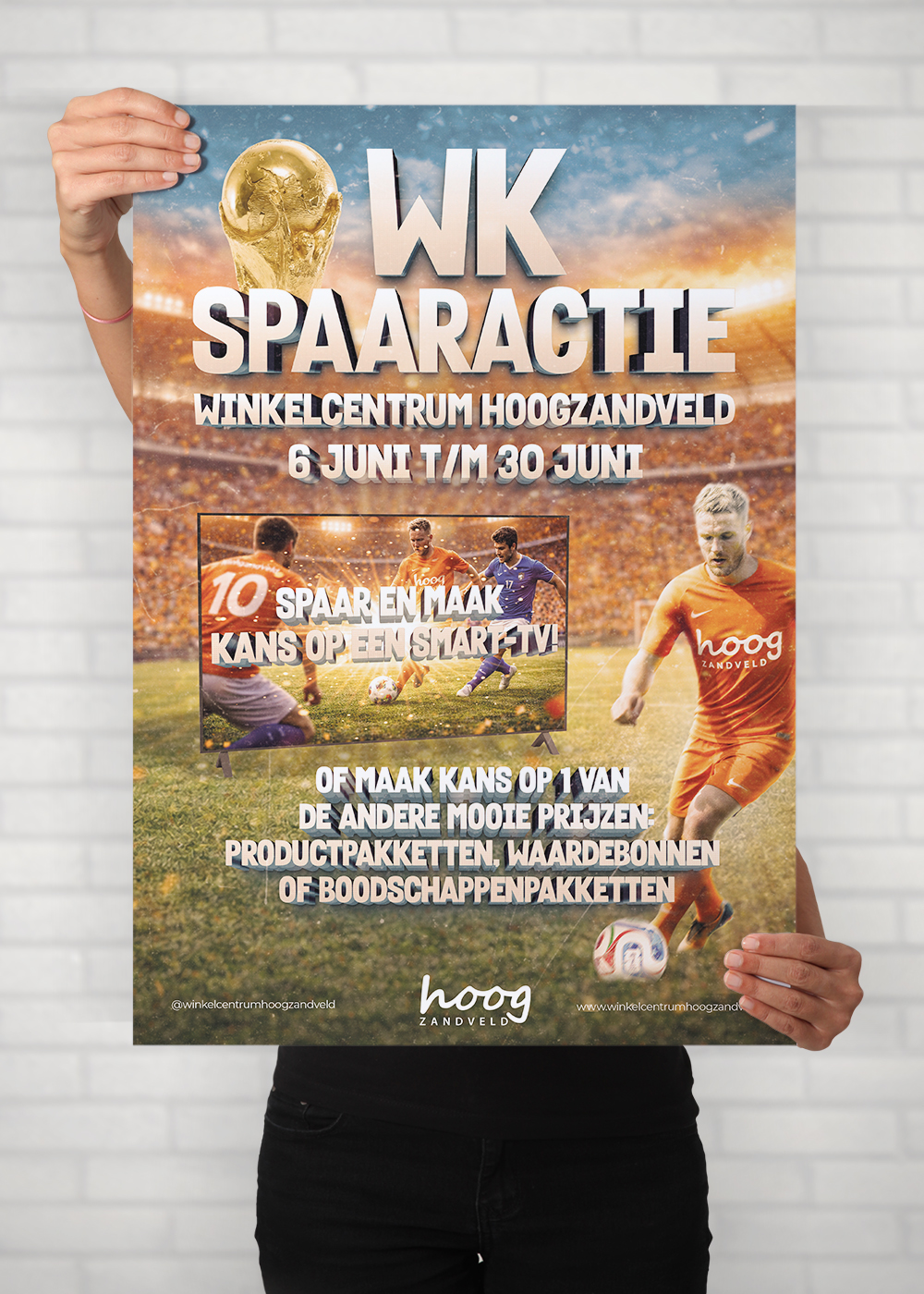 Poster WK Spaaractie