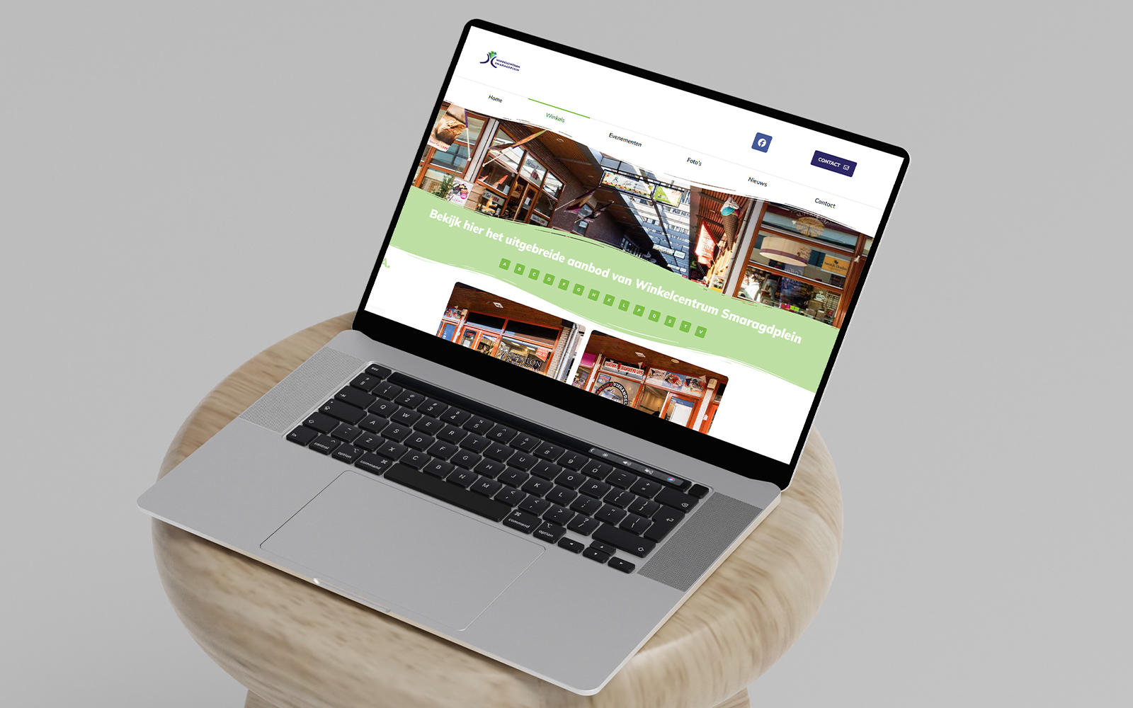 Website Winkelcentrum Smaragdplein