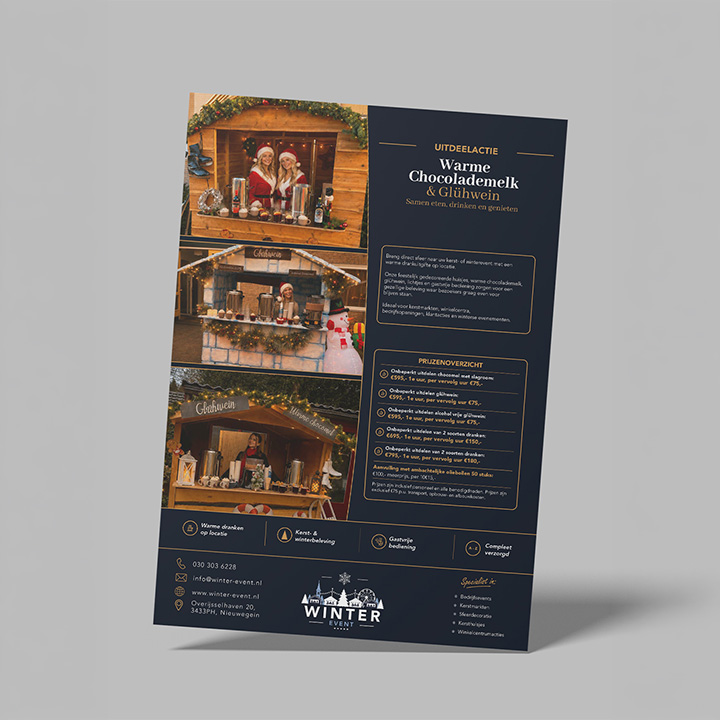 Flyers en folders ontwerp