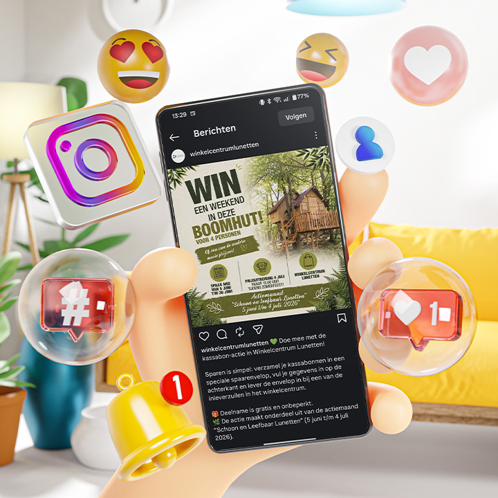 Social media visuals ontwerp