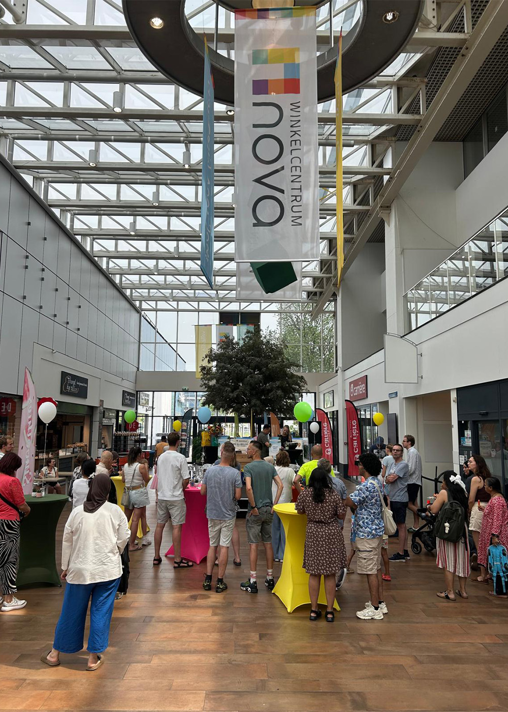 Evenement in winkelcentrum